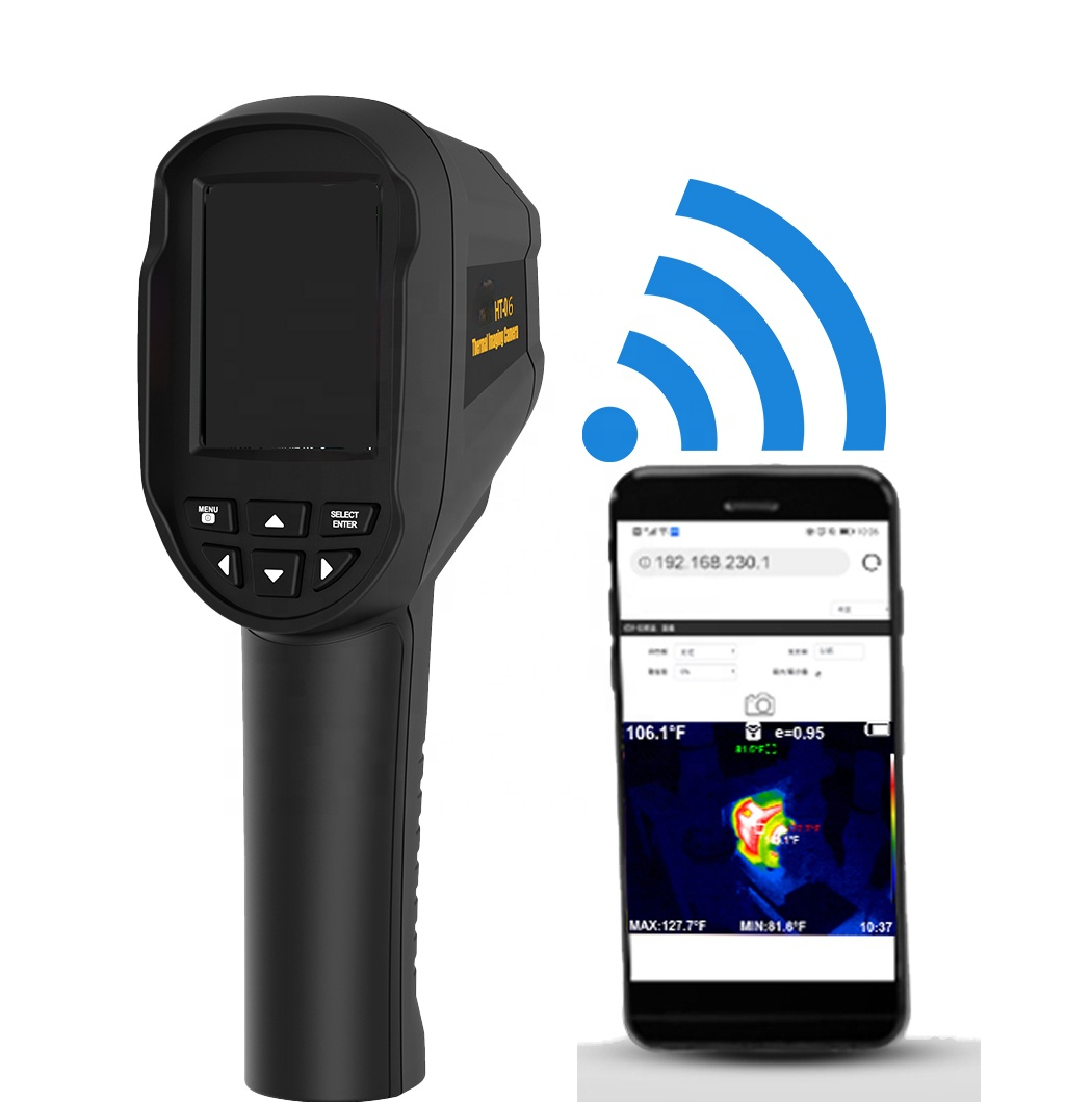 Thermal Imaging Camera 256X192 - HT-06, 256x192 픽셀, Wi-Fi 연결, 열화상