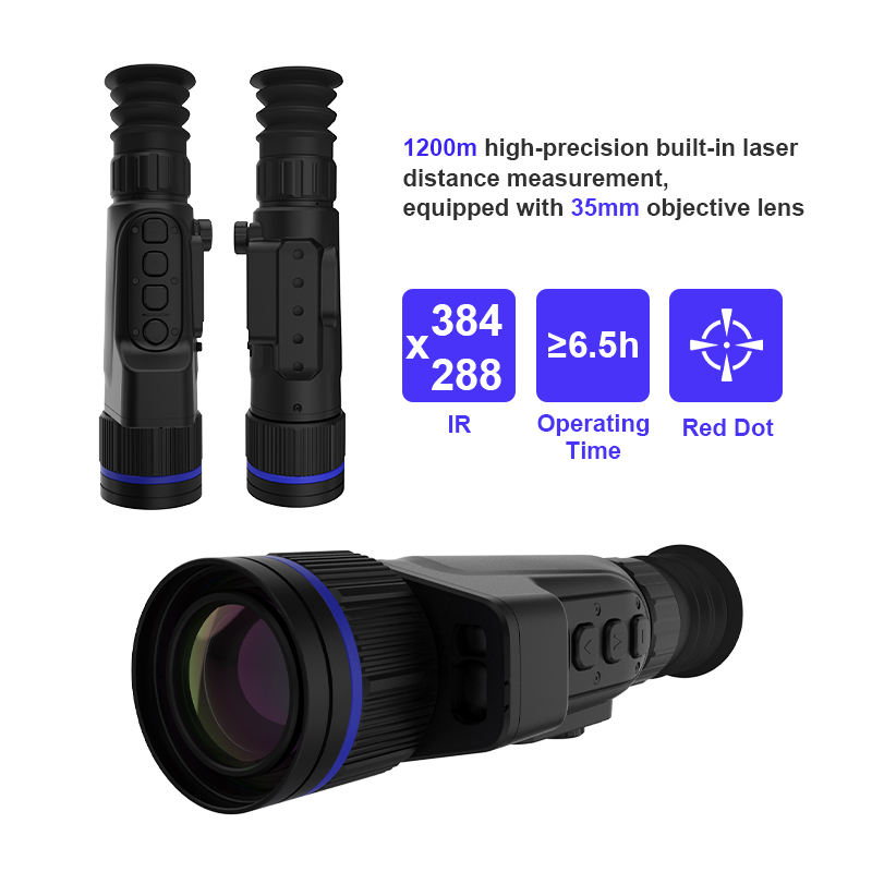 YXM335L 방수 전술 열화상 스코프, 384x288 - Thermal Scope Night Vision Monocular 리뷰 및 가격