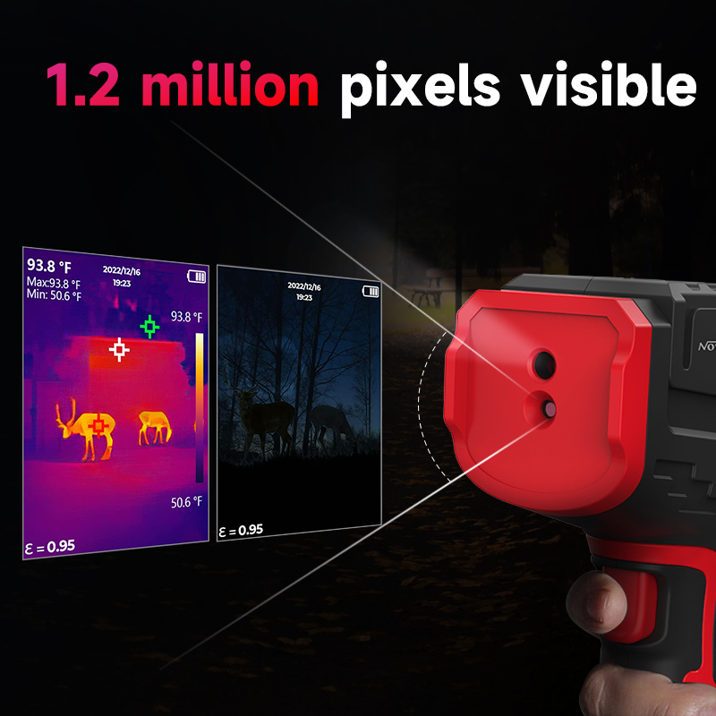산업용 휴대형 열화상 카메라 32*32 해상도 비접촉식 - Nf 521 Thermal Imaging Camera 리뷰 및 가격