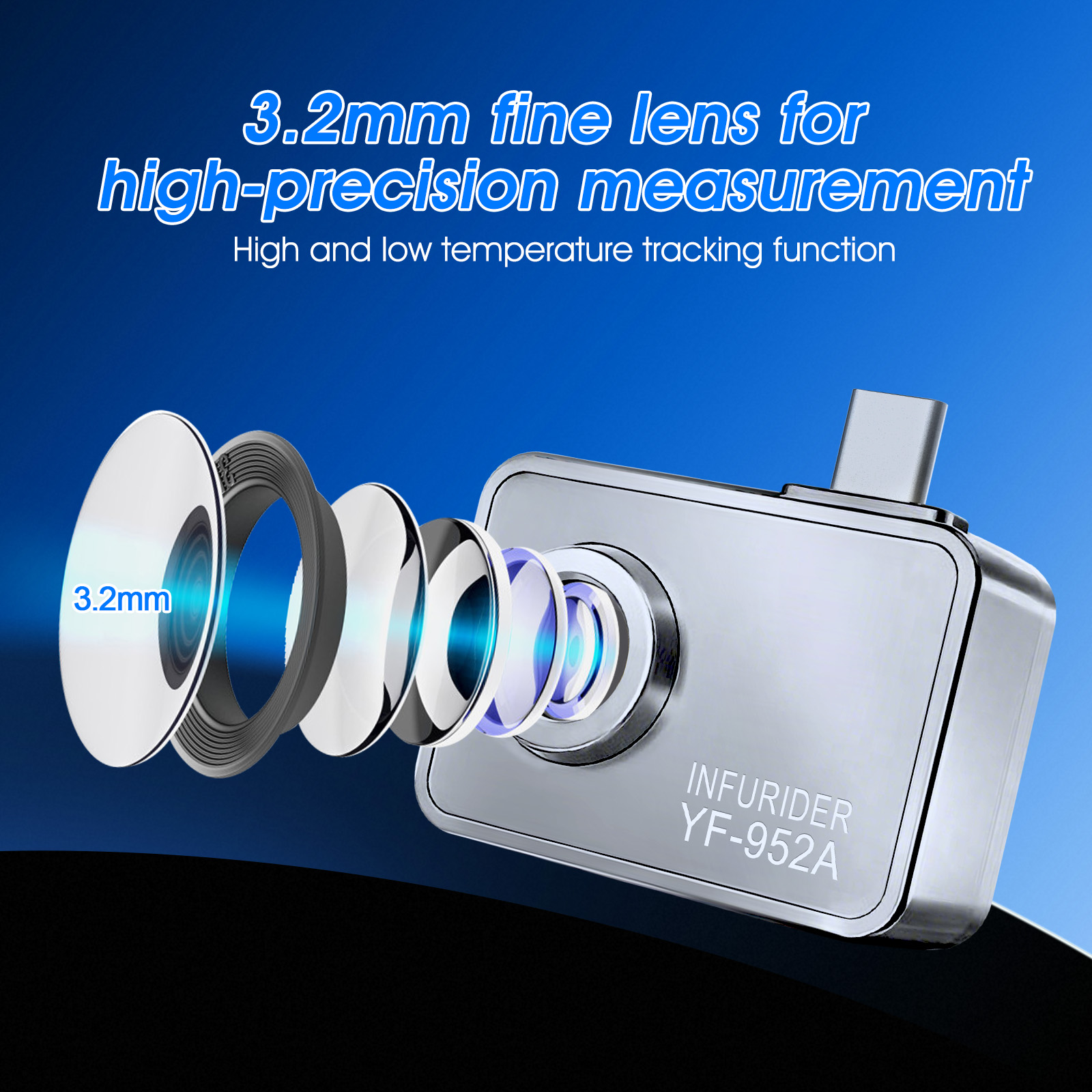 열화상 카메라, 256x192 해상도, 3.2mm 렌즈 - Thermal Imaging Camera 256X192 리뷰 및 가격