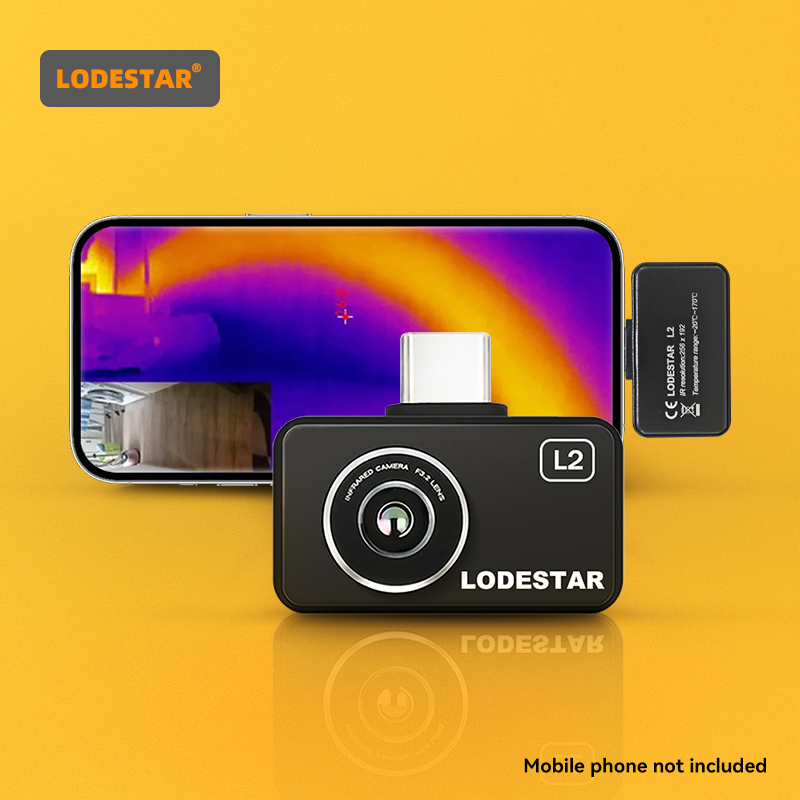 안드로이드 폰용 LODESTAR L2 모바일 열화상 카 - Infiray P2 Pro Macro Lens 리뷰 및 가격